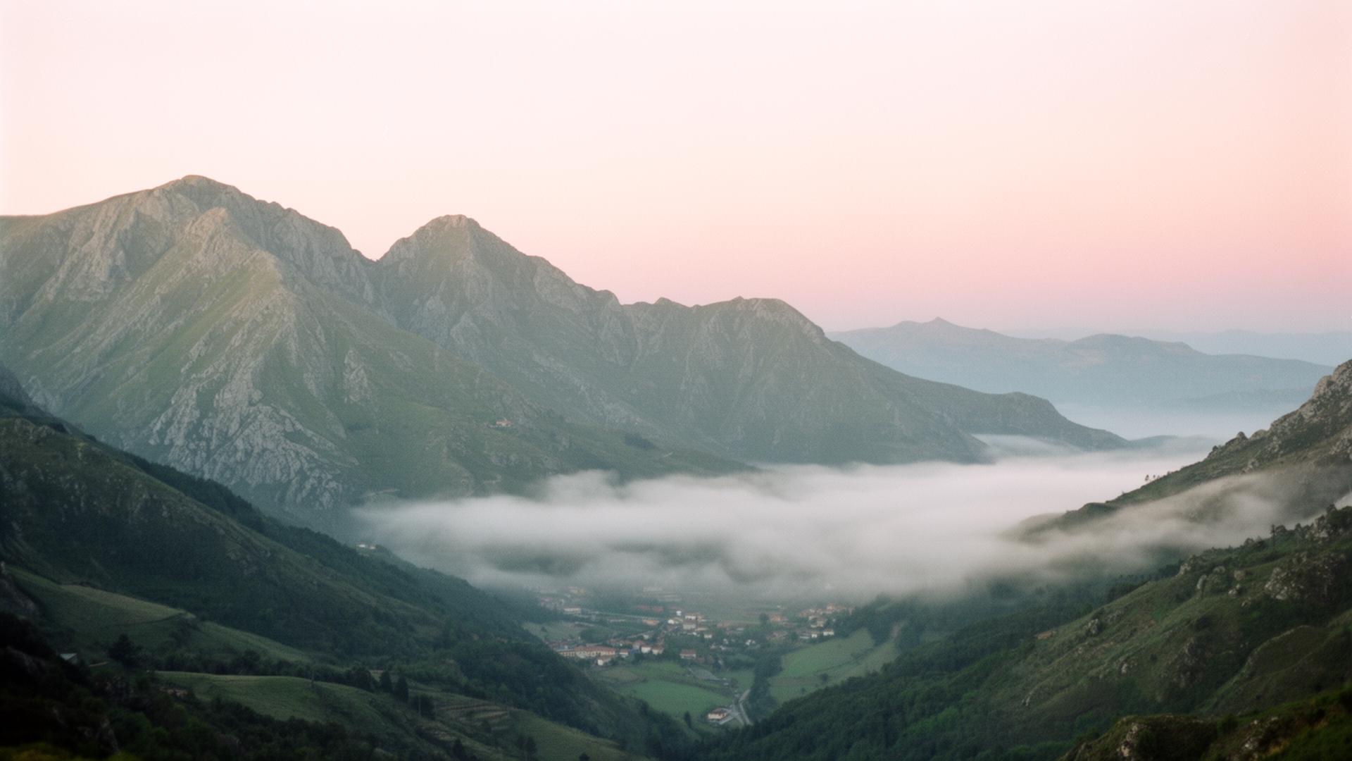 Picos de Europa at dawn, Cantabria